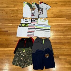Saint Eve Boys Lot to 10 Pieces Pajama Mix and Match Sets Size Large 14